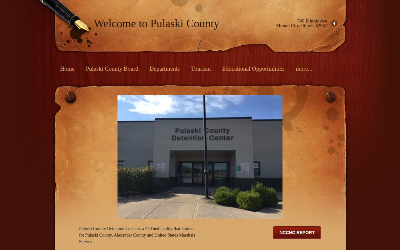 Pulaski County Detention Center release records and facility details