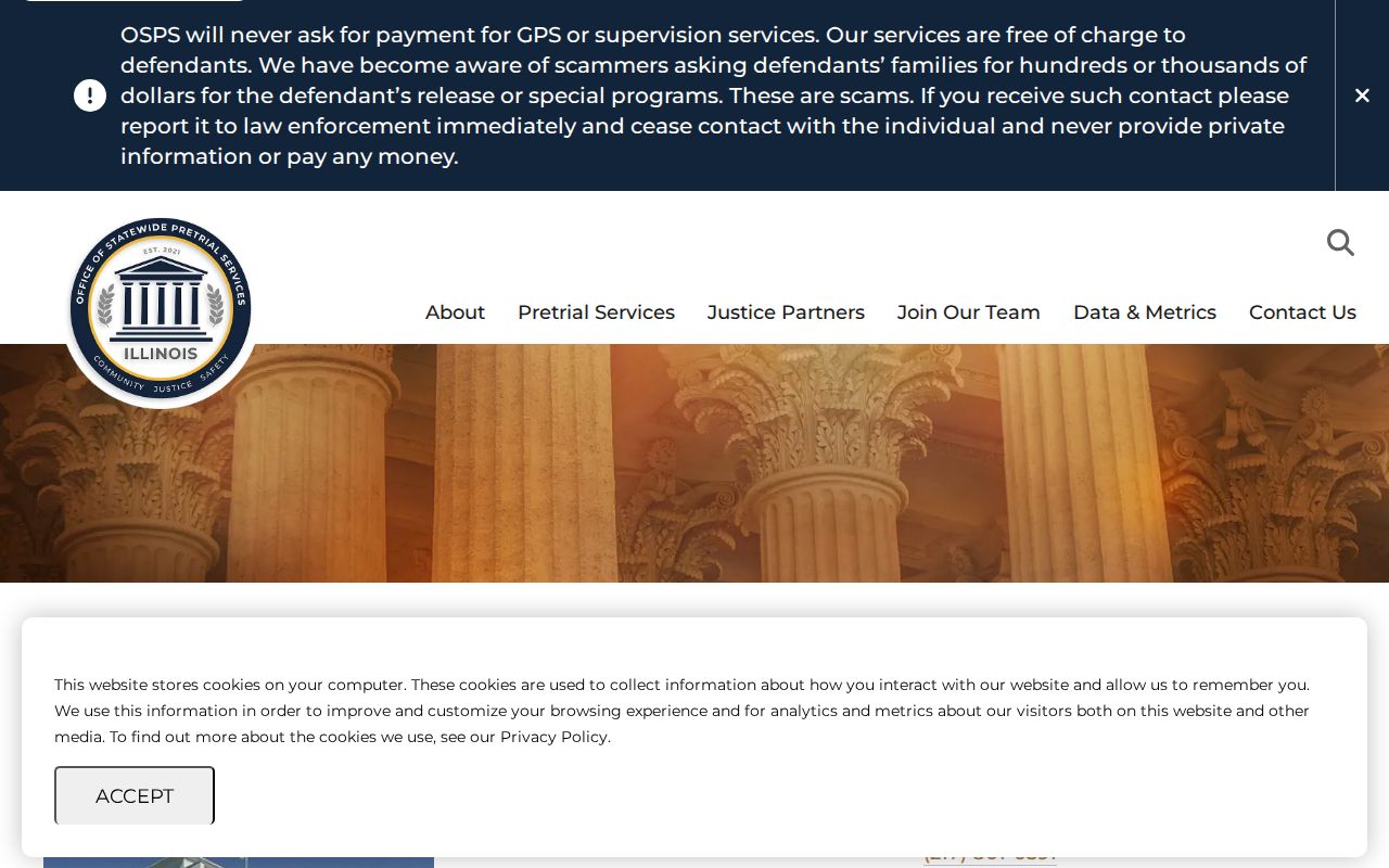 Union County released inmates pretrial supervision no fee notice